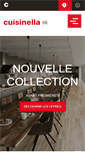 Mobile Screenshot of cuisinella-06.fr